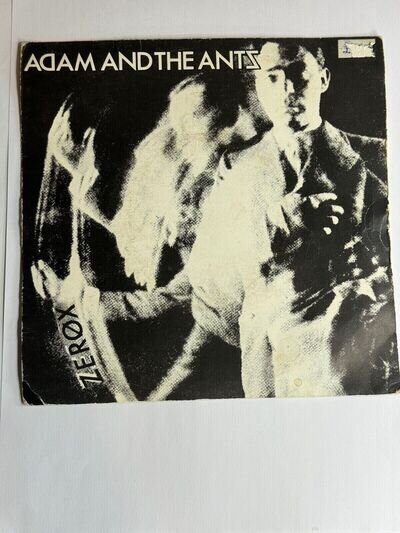Adam and the Ants Zerox 7" Vinyl Record Do It Records 1979