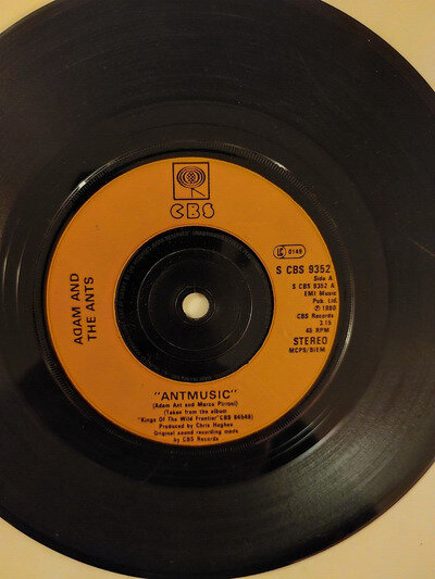 Adam And The Ants - Antmusic, 1980’s Vinyl Single Record