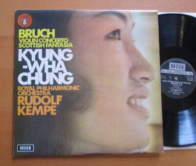 SXL 6573 Kyung-Wha Chung Bruch Violin Concerto Scottish Fantasia Decca Stereo NM
