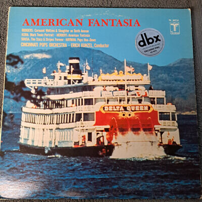 Cincinnati Pops Orchestra, Erich Kunzel – American Fantasia DBX tv34714