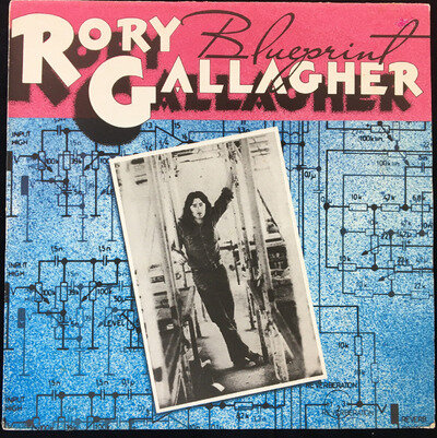 RORY GALLAGHER BLUEPRINT 12'' VINYL ALBUM POLYDOR RECORDS 2383 189 1973 ROCK