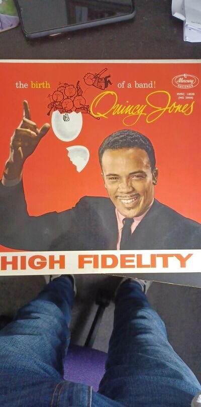QUINCY JONES - THE BIRTH OF A BAND - MERCURY UK 1960 RARE ORIGINAL DEBUT N/MINT