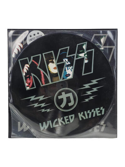 Kiss, Wicked Kisses. Picture LP. Brand New