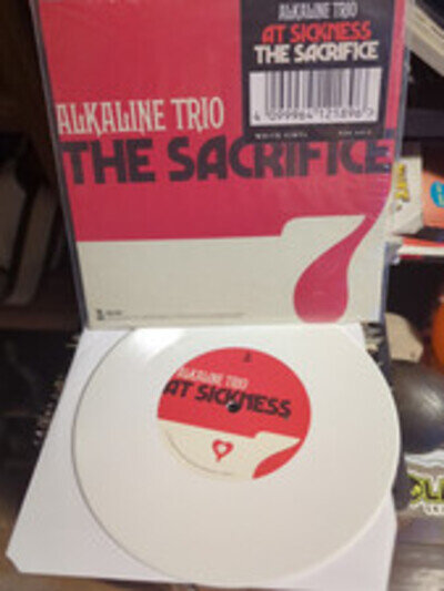 Alkaline Trio At Sickness The Sacrifice Sealed White Color 7” Vinyl Blink 182