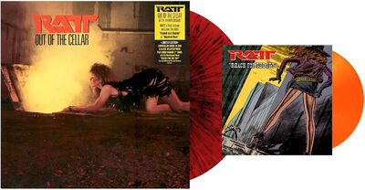 RATT Out Of The Cellar Vinyl LP (Red/Black) + 7" (Orange) NEW & SEALED Limited
