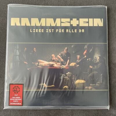 Rammstein - Liebe Ist Für Alle Da - 2xLPs 180g Remastered 2015 EU Mint NM