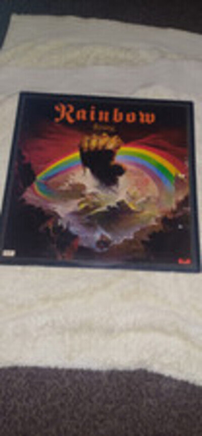 RICHIE BLACKMORE'S RAINBOW RISING 12" LP VINYL GATEFOLD 1976 2490-137