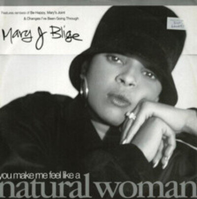 Mary J. Blige - You Make Me Feel Like A Natural Woman - Used Vinyl - C12170z