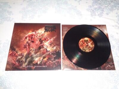 MORBID ANGEL "Kingdoms Disdained" LP 2017 deicide obituary nocturnus