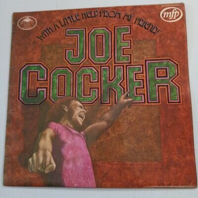 JOE COCKER WITH A LITTLE HELP FROM MY FRIENDS VINYL ALBUM 1971 FREE UK DELIVERY