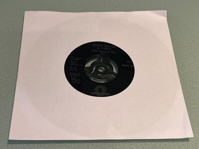Marc Bolan & T-Rex - 20th Century Boy - Vinyl Record 7" Single 1991 Marc on Wax