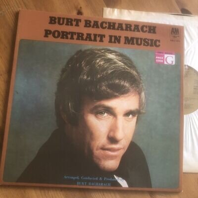 Burt Bacharach Portrait In Music Original 1971 A&M LP Excellent