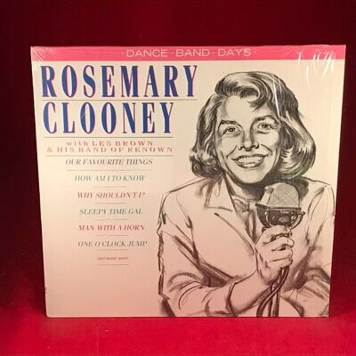 ROSEMARY CLOONEY LES BROWN Dance Band Days 1986 German Vinyl LP EXCELLENT CONDIT