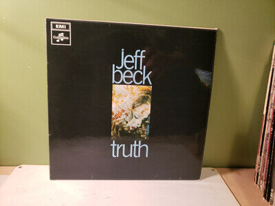 Jeff Beck - Truth - UK Vinyl Columbia EMI LP Album - 1967