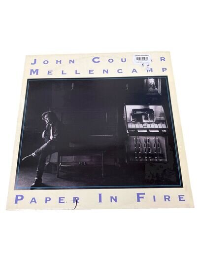 John Cougar Mellencamp - Paper in Fire - 12" Vinyl Record