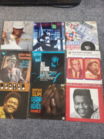 Job Lot Blues Vinyl LP's John Lee Hooker Memphis Slim Howlin Wolf Fats Domino