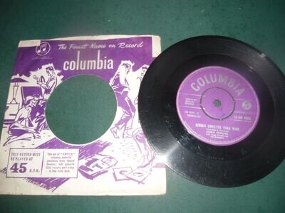 JIMMIE RODGERS 7" SINGLE - KISSES SWEETER THAN WINE/BETTER LOVED YOU'LL NEVER BE
