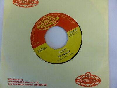BO DIDDLEY BO DIDDLEY 1962 PYE INT 7N.25210 GRADES 7.5/10