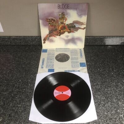 LP VINYL BUDGIE SELF TITLED DEBUT ALBUM MCA MKPS 2018 UK 1ST PRESS 1971 NM-/NM-