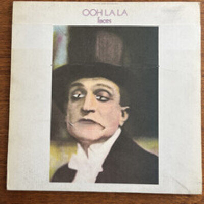 FACES - Ooh La La LP 1973 UK Warner Bros. Gimmick Sleeve + POSTER First Press
