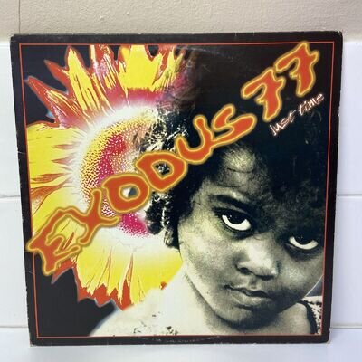 EXODUS 77 - JUST TIME 2001 12" VINYL MINI ALBUM. REG 57 Roots Manuva