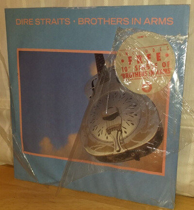 Vinyl LP Record 10" Single DIRE STRAITS 'Brothers in Arms'. Phonogram DSTR 1110