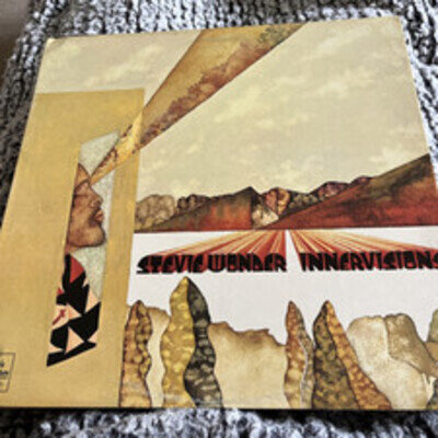 Stevie Wonder Innervisions 12" Vinyl LP Album Record Original 1973 Tamla Motown