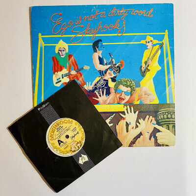 Skyhooks Ego Is Not A Dirty Word Vinyl 12” LP Million Dollar Riff Free Single