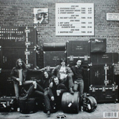 Allman Brothers Live at Fillmore East 1971 (2008 Vinyl Reissue) Great Condition