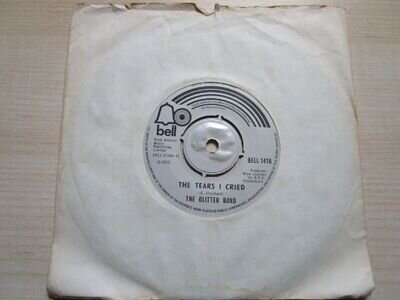 Glitter Band The Tears I Cried 7" Hit Record