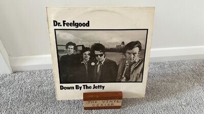 DR. FEELGOOD - Down By The Jetty - UK 1st Mono LP Printer Code DOF/DA/75 - VG/VG