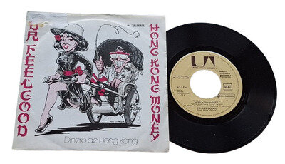 Dr Feelgood 1980 Hong Kong Money Spanish Press 7" Pub Rock Vinyl Single