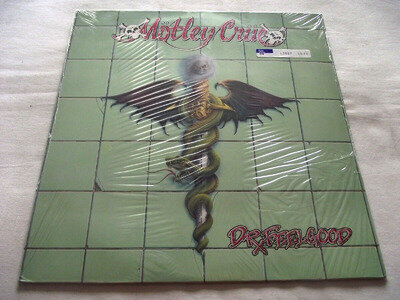 MOTLEY CRUE ~ DR. FEELGOOD ** 1987 EU ELEKTRA LP **STILL SEALED IN SHRINK** MINT