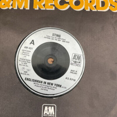 STING - ENGLISHMAN IN NEW YORK - 1988 A&M