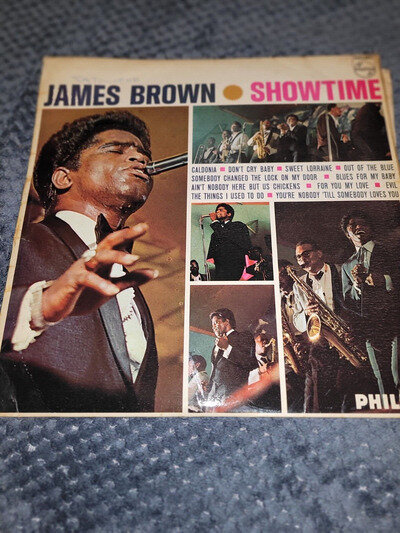 VINYL LP by JAMES BROWN "SHOWTIME" (1964) FUNK-SOUL / SMASH SRS 67054