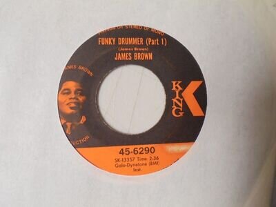 JAMES BROWN - FUNKY DRUMMER PT 1&2 FUNK BREAKS EX 1970 U.S Original Ex Copy!