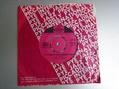 James Brown - It's a Man's Man's Man's World UK 1966 Orig. 7" Vinyl single 25371