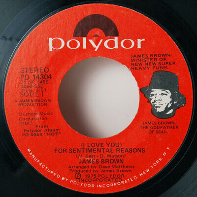 James Brown - (I Love You) For Sentimental Reasons, 7", (Vinyl)