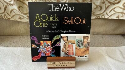 THE WHO - A Quick One/Sell Out - US G/F 2-LP Set (MCA) 70's Press MOD - EX