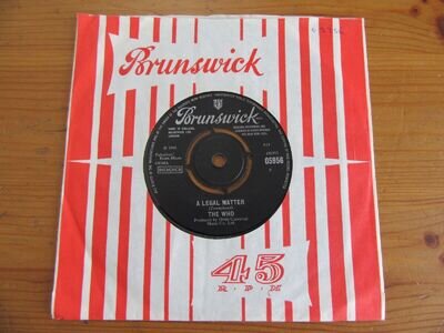 The Who - A Legal Matter / Instant Party - 7" Vinyl 1966 Brunswick 05956