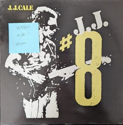 J.J. Cale #8 Vinyl Record VG+/VG+ MERL22 1983