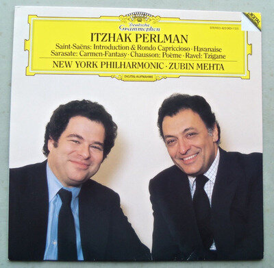 Saint-Saens Sarasate Ravel - Itzhak Perlman New York Philharmonic Zubin Mehta