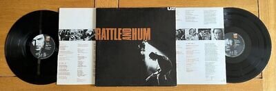 U2 : RATTLE & HUM 2x Vinyl LP Gatefold + Original Inners best