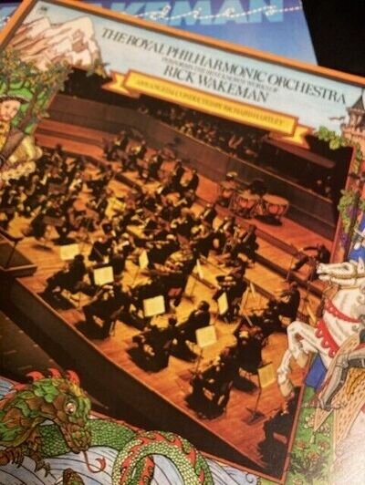 RICK WAKEMAN VINYL COLLECTION x 3 - ALL NEAR MINT CONDITION