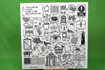 Ed Sheeran - Autumn Variations - White Vinyl LP New Unsealed/ E799