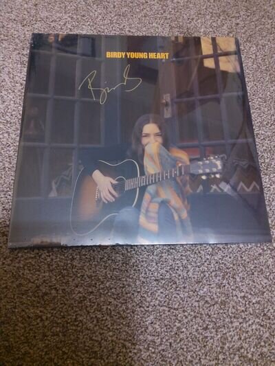 Birdy - Young Heart, 2 X LP, Yellow Vinyl, Signed Sleeve, New And Sealed