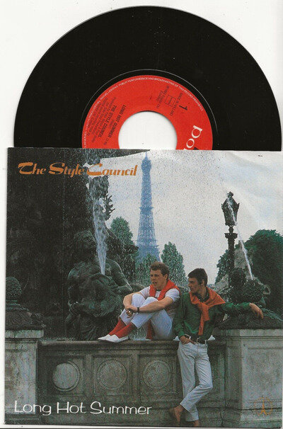 STYLE COUNCIL PAUL WELLER LONG HOT SUMMER SINGLE FROM HOLLAND