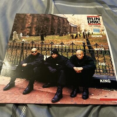 Run-DMC - Down With The King (12") (EX/EX-)