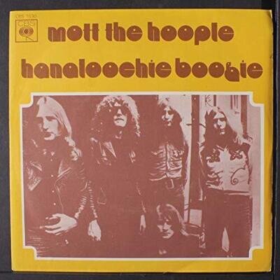 Mott The Hoople - Honaloochie Boogie - Used Vinyl Record 7 - B5783z