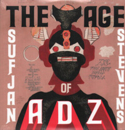 Sufjan Stevens Age of Adz double LP vinyl USA Asthmatic Kitty 2023 in g'fold